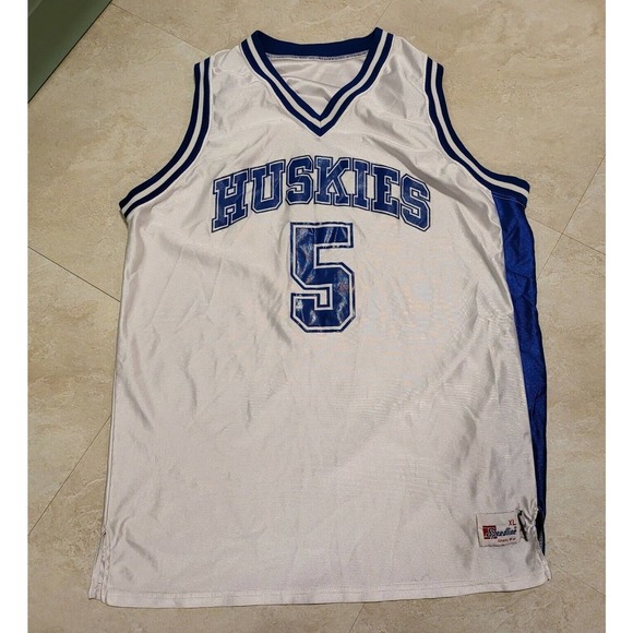 speedline Other - Vintage 90s UConn Huskies Connecticut Basketball #5 Speedline Jersey Size XL